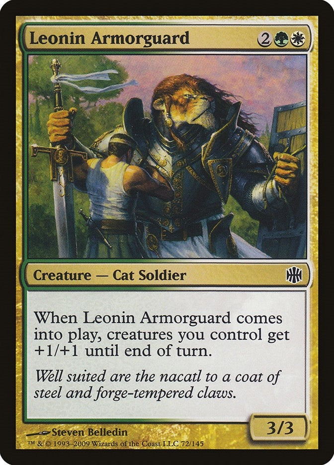 Image for Leonin Armorguard (72) [Alara Reborn] - Magic: The Gathering