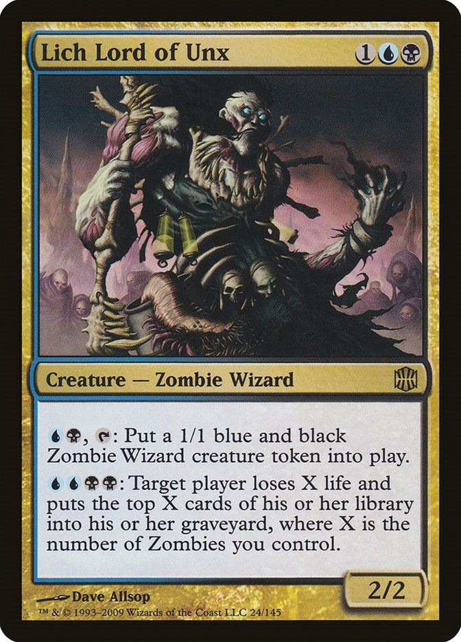 Image for Lich Lord of Unx (24) [Alara Reborn] - Magic: The Gathering