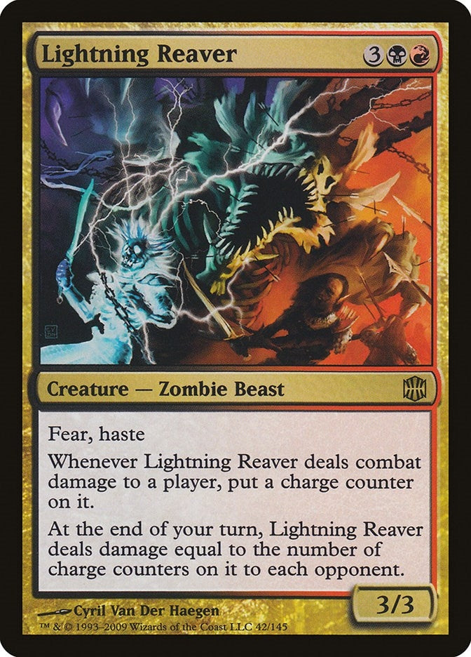 Image for Lightning Reaver (42) [Alara Reborn] - Magic: The Gathering