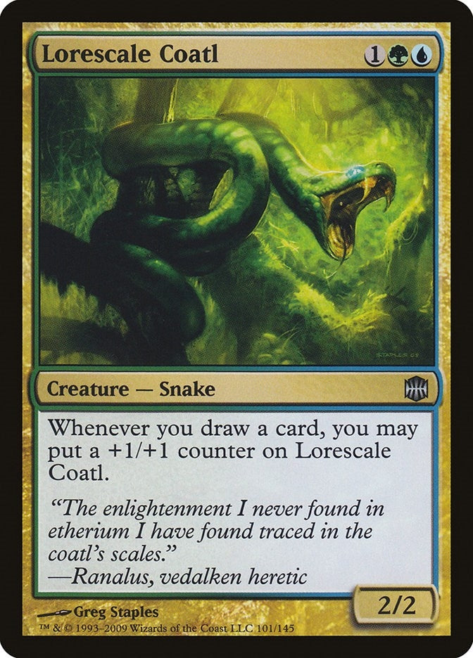 Image for Lorescale Coatl (101) [Alara Reborn] - Magic: The Gathering