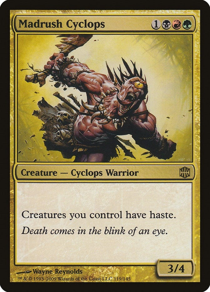 Image for Madrush Cyclops (119) [Alara Reborn] - Magic: The Gathering