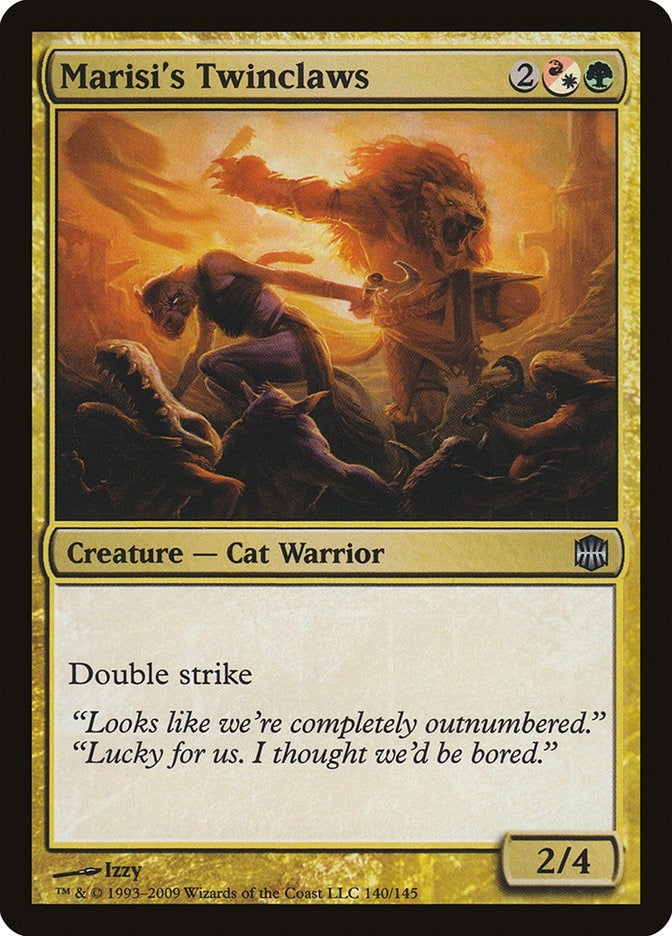 Image for Marisi's Twinclaws (140) [Alara Reborn] - Magic: The Gathering
