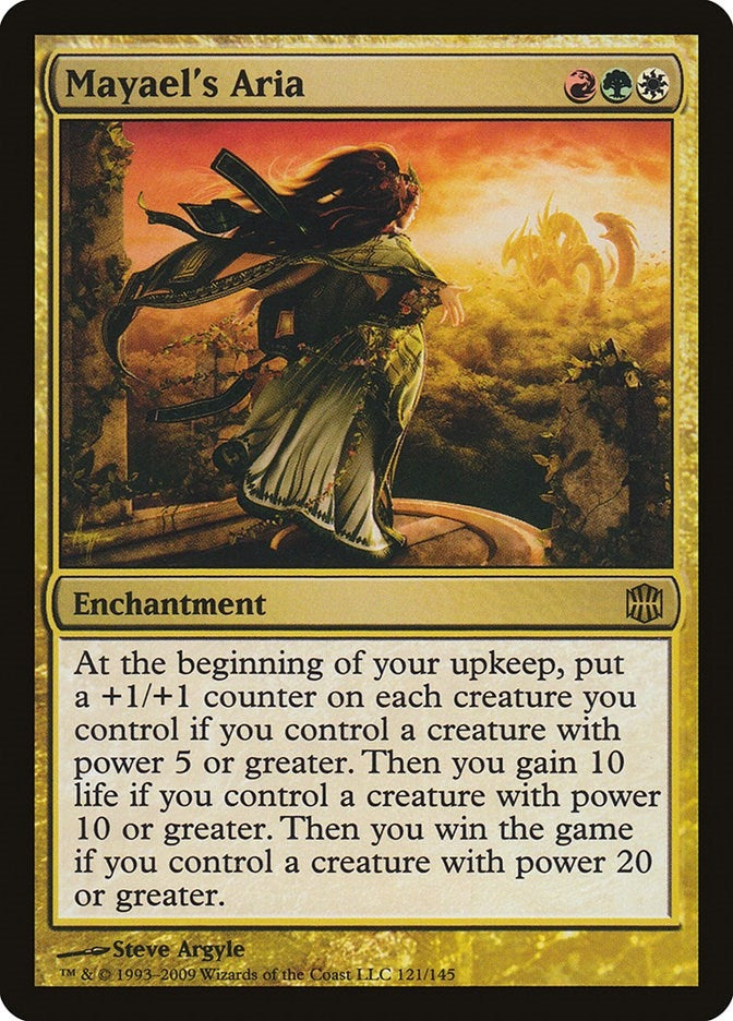 Image for Mayael's Aria (121) [Alara Reborn] - Magic: The Gathering