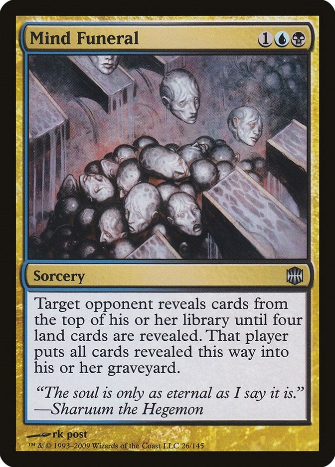 Image for Mind Funeral (26) [Alara Reborn] - Magic: The Gathering