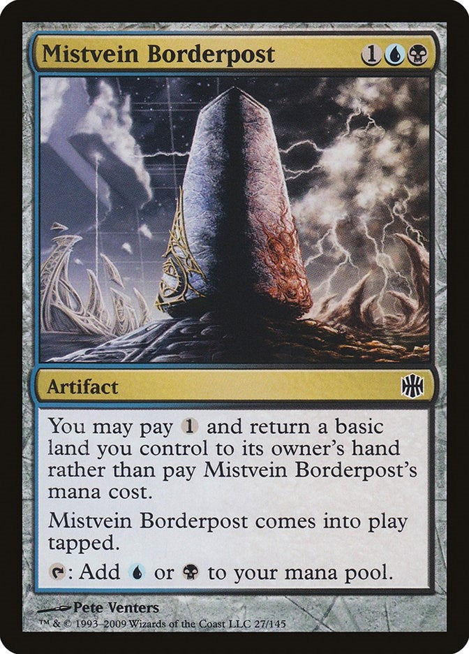 Image for Mistvein Borderpost (27) [Alara Reborn] - Magic: The Gathering