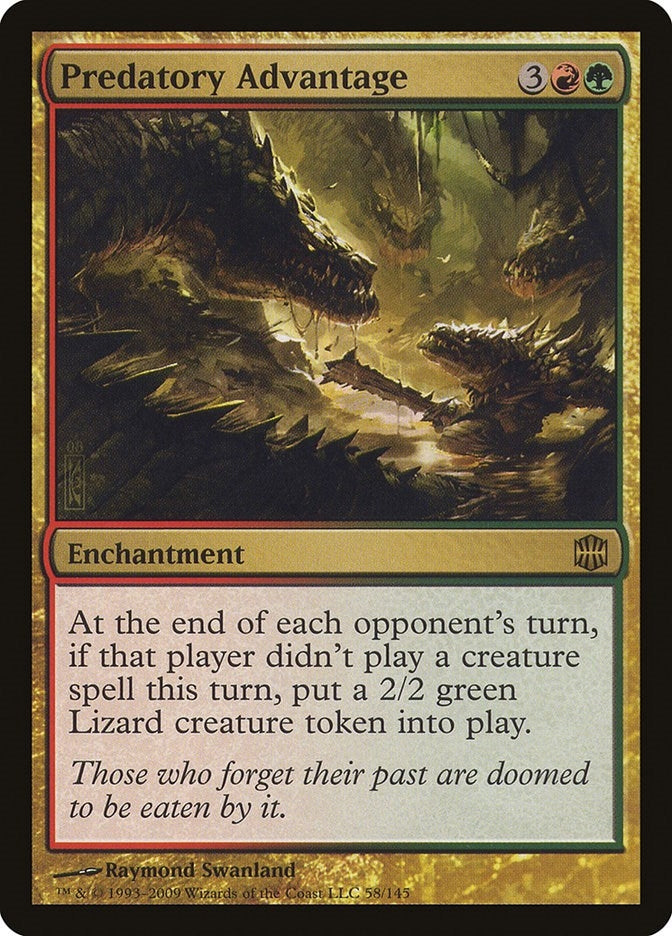 Image for Predatory Advantage (58) [Alara Reborn] - Magic: The Gathering