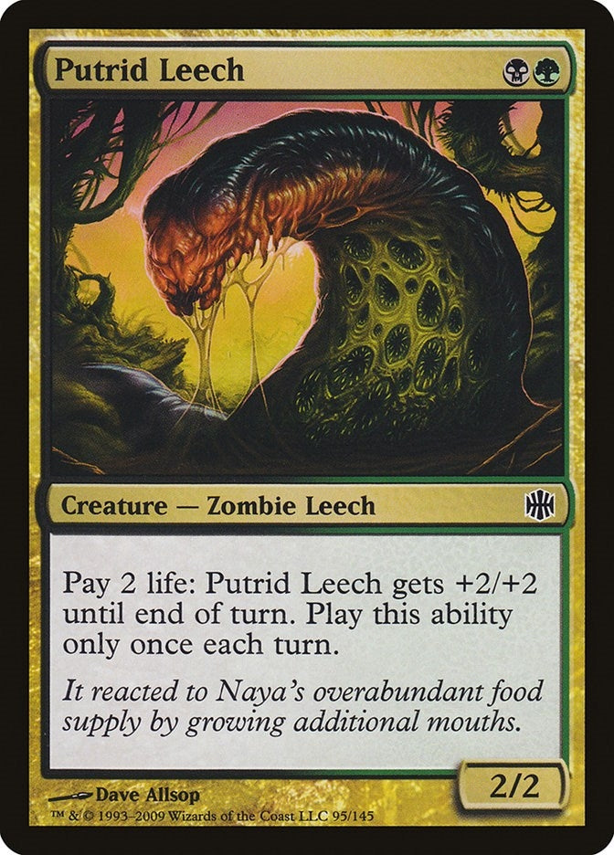 Image for Putrid Leech (95) [Alara Reborn] - Magic: The Gathering