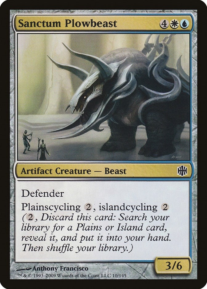 Image for Sanctum Plowbeast (10) [Alara Reborn] - Magic: The Gathering