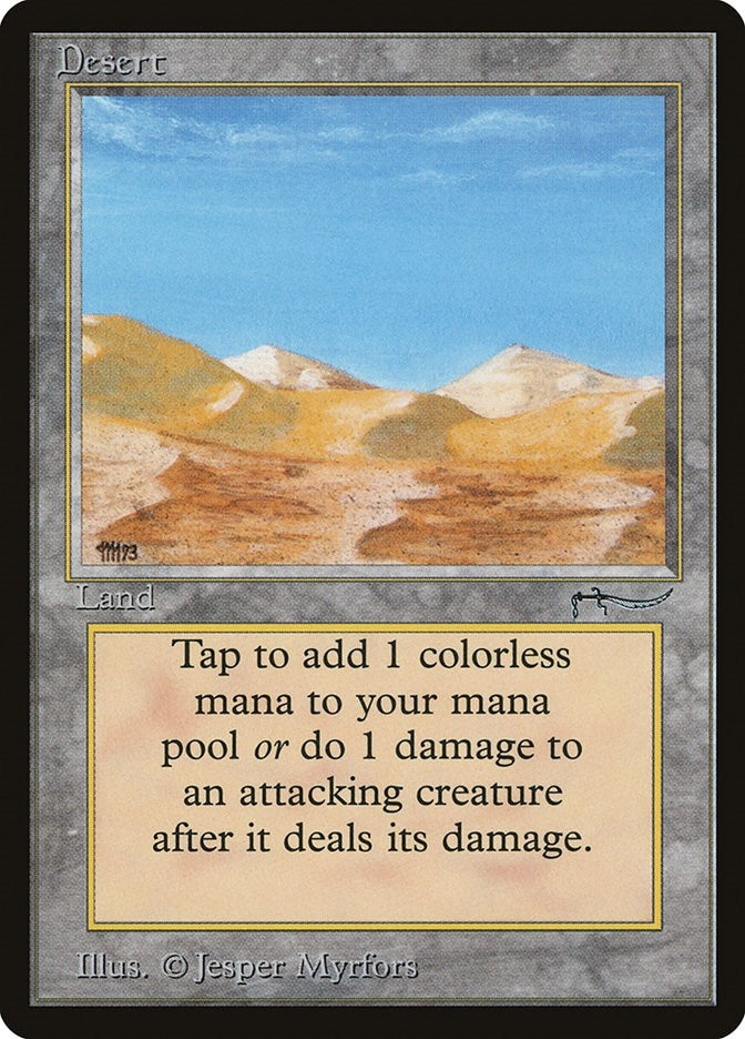 Image for Desert [Arabian Nights] - Magic: The Gathering