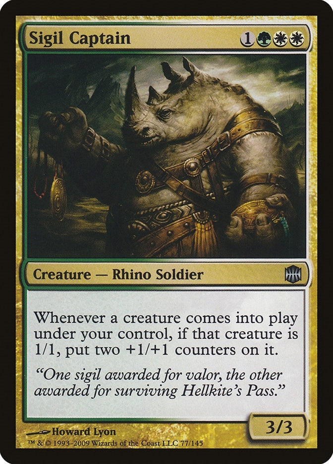 Image for Sigil Captain (77) [Alara Reborn] - Magic: The Gathering