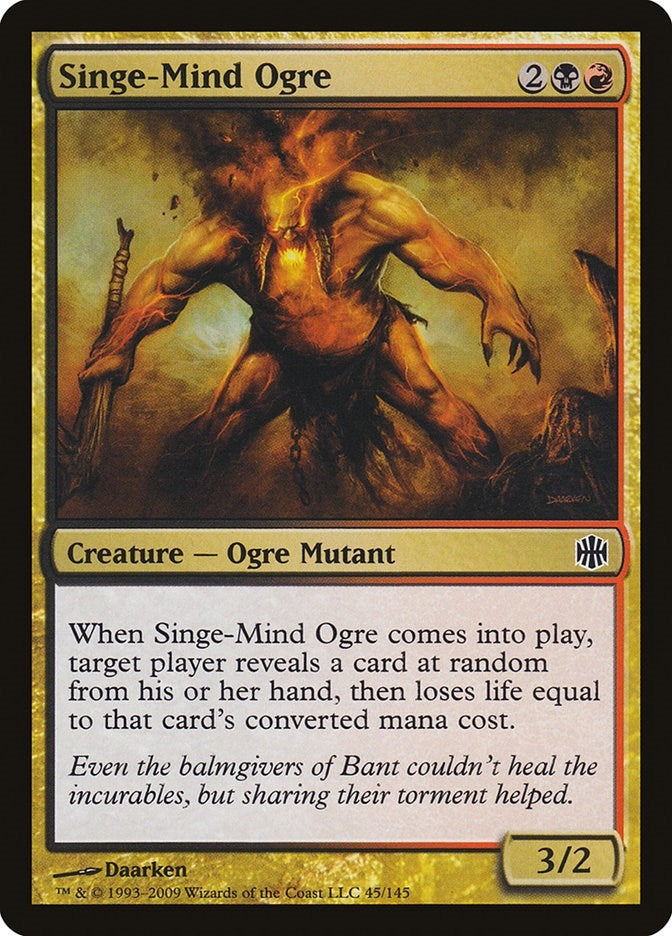 Image for Singe-Mind Ogre (45) [Alara Reborn] - Magic: The Gathering