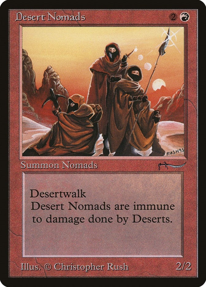 Image for Desert Nomads [Arabian Nights] - Magic: The Gathering