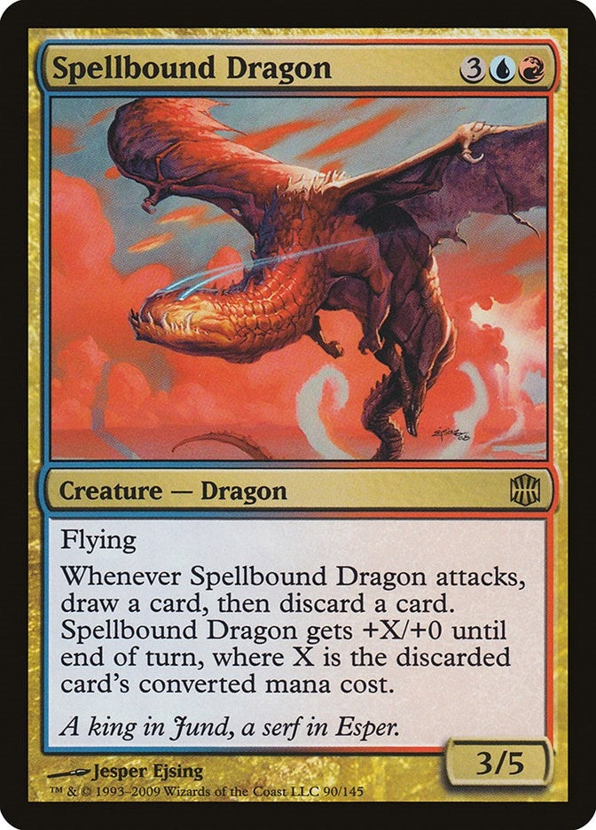 Image for Spellbound Dragon (90) [Alara Reborn] - Magic: The Gathering