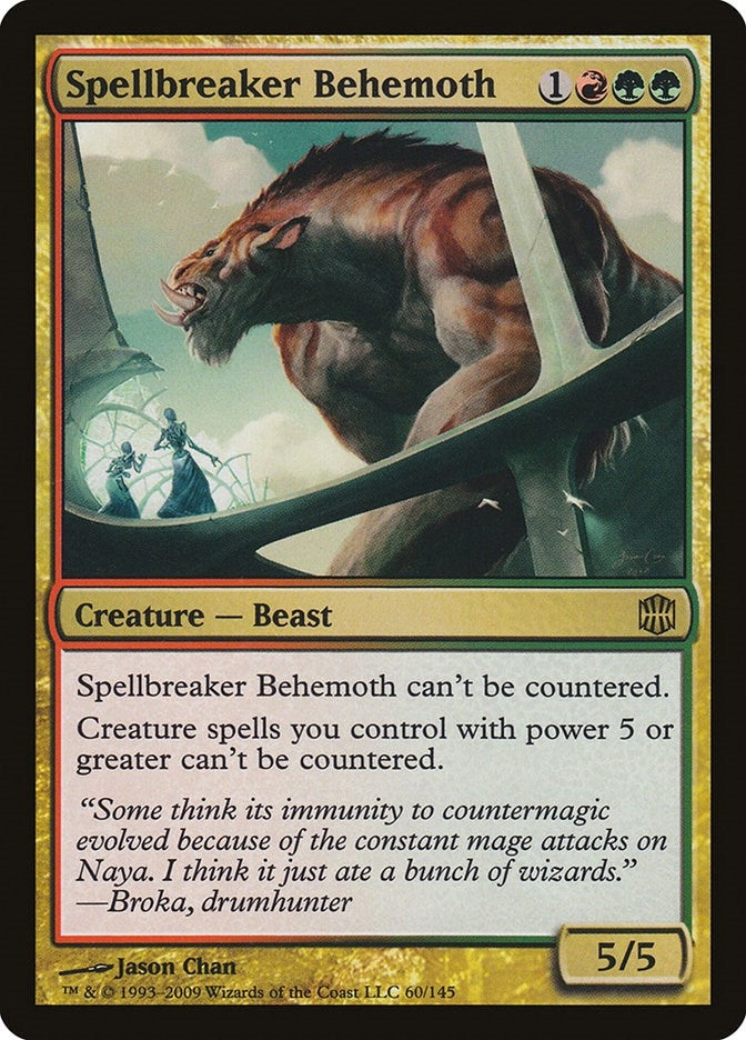 Image for Spellbreaker Behemoth (60) [Alara Reborn] - Magic: The Gathering