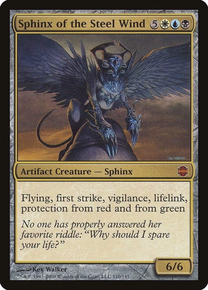 Image for Sphinx of the Steel Wind (110) [Alara Reborn] - Magic: The Gathering