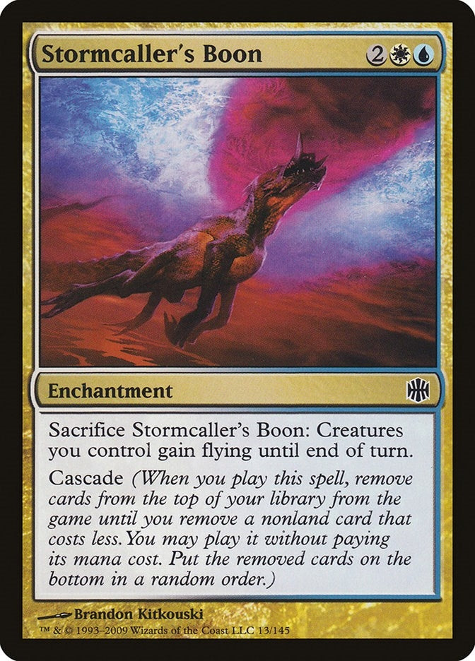 Image for Stormcaller's Boon (13) [Alara Reborn] - Magic: The Gathering