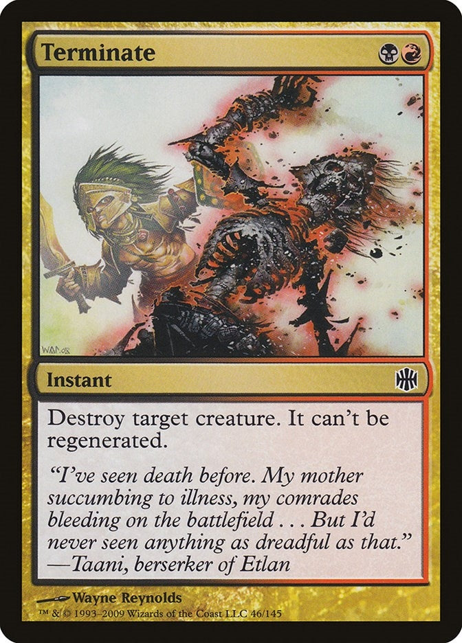 Image for Terminate (46) [Alara Reborn] - Magic: The Gathering