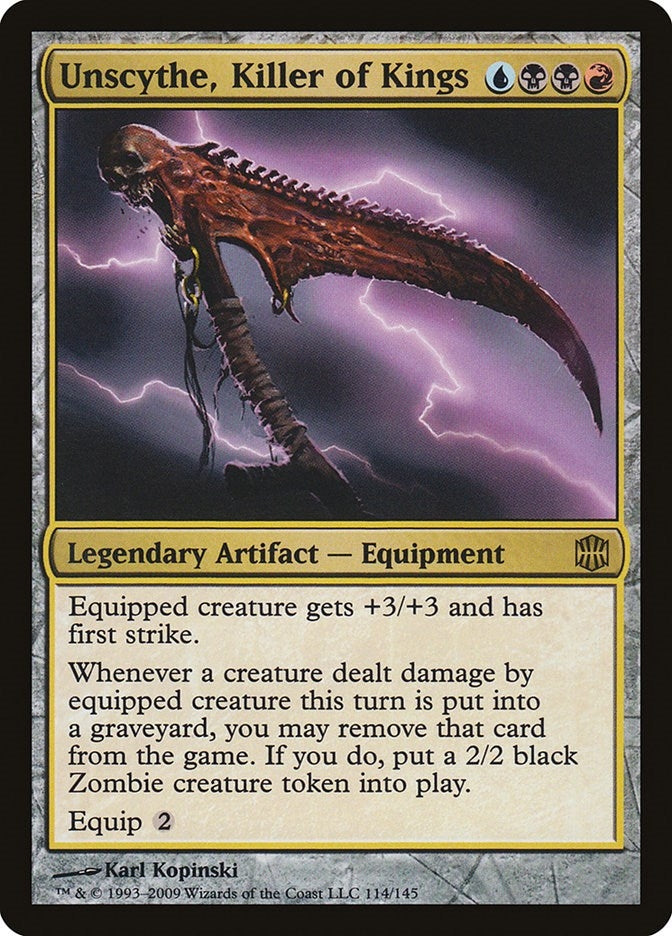 Image for Unscythe, Killer of Kings (114) [Alara Reborn] - Magic: The Gathering