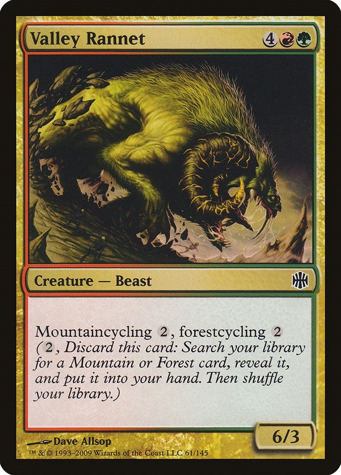 Image for Valley Rannet (61) [Alara Reborn] - Magic: The Gathering