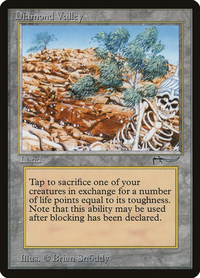 Image for Diamond Valley [Arabian Nights] - Magic: The Gathering
