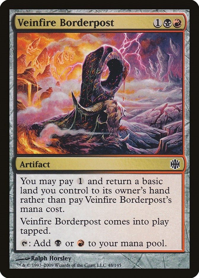 Image for Veinfire Borderpost (48) [Alara Reborn] - Magic: The Gathering