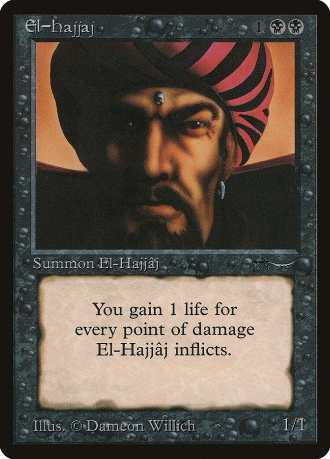 Image for El-Hajjaj [Arabian Nights] - Magic: The Gathering