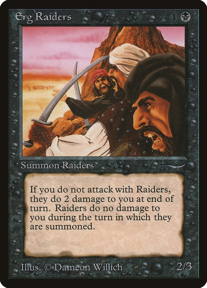 Image for Erg Raiders [Arabian Nights] - Magic: The Gathering