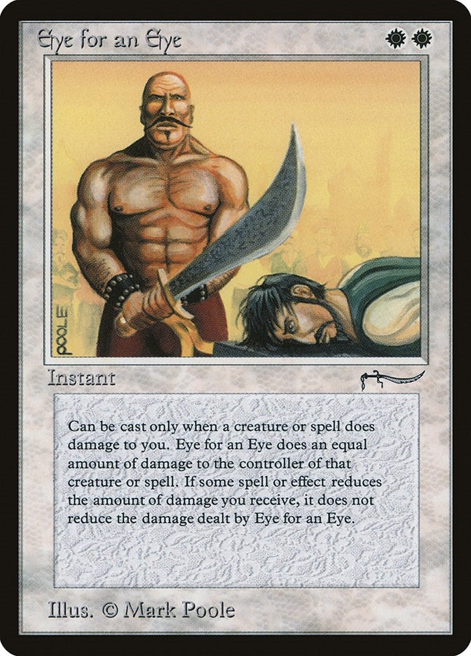 Image for Eye for an Eye [Arabian Nights] - Magic: The Gathering