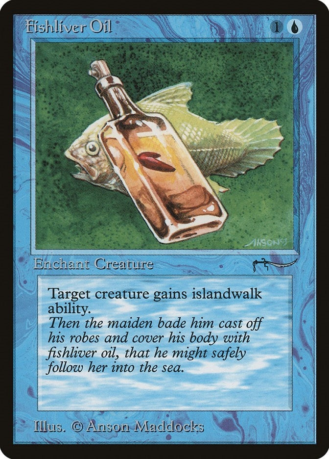 Image for Fishliver Oil [Arabian Nights] - Magic: The Gathering