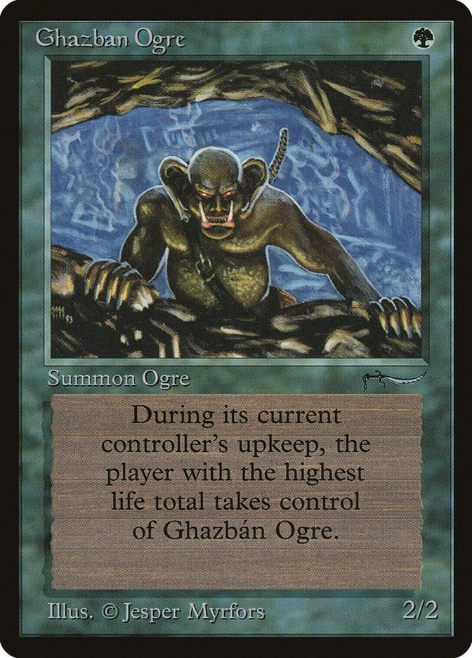 Image for Ghazban Ogre [Arabian Nights] - Magic: The Gathering