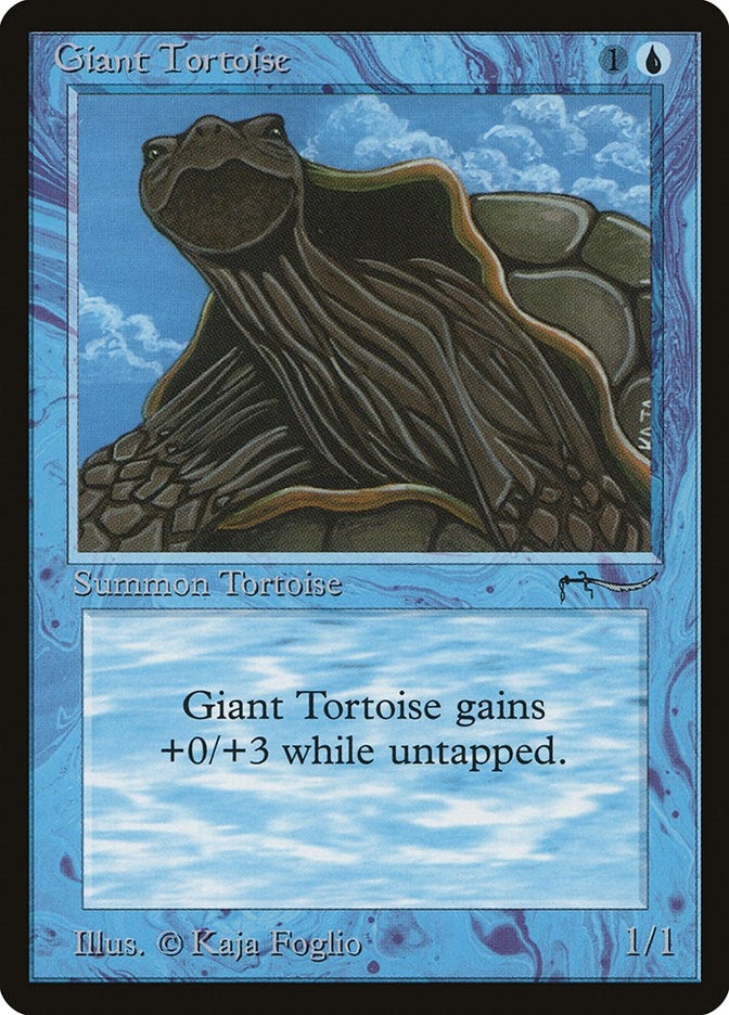 Image for Giant Tortoise [Arabian Nights] - Magic: The Gathering