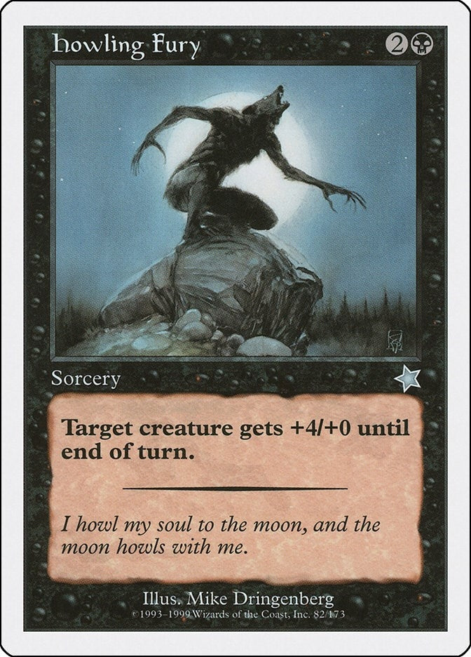 Image for Howling Fury (82) [Starter 1999] - Magic: The Gathering