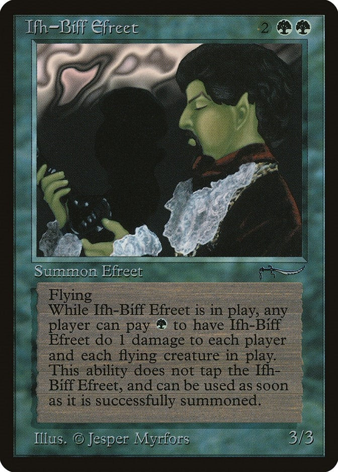 Image for Ifh-Biff Efreet [Arabian Nights] - Magic: The Gathering