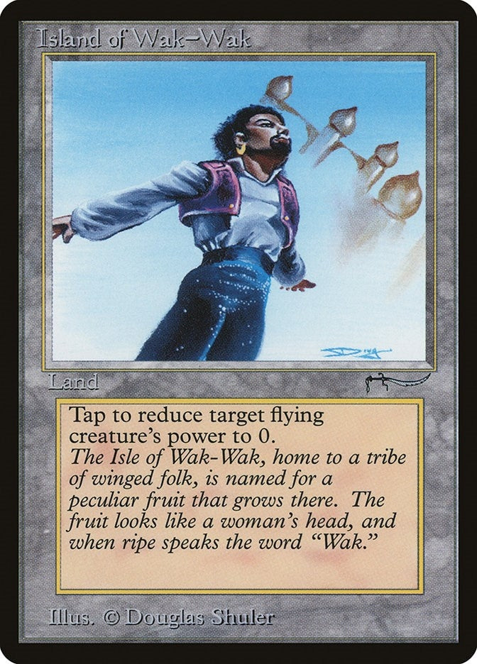 Image for Island of Wak-Wak [Arabian Nights] - Magic: The Gathering