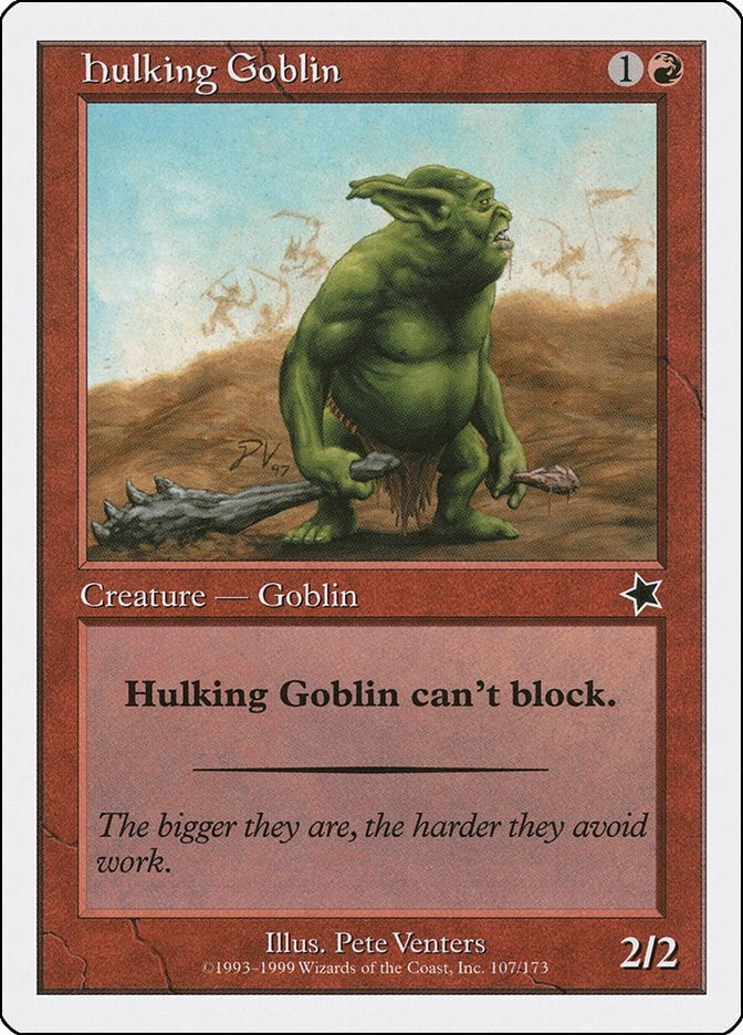 Image for Hulking Goblin (107) [Starter 1999] - Magic: The Gathering