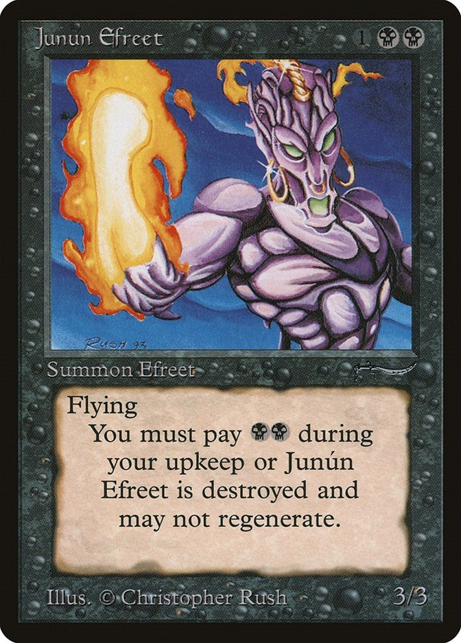 Image for Junun Efreet [Arabian Nights] - Magic: The Gathering