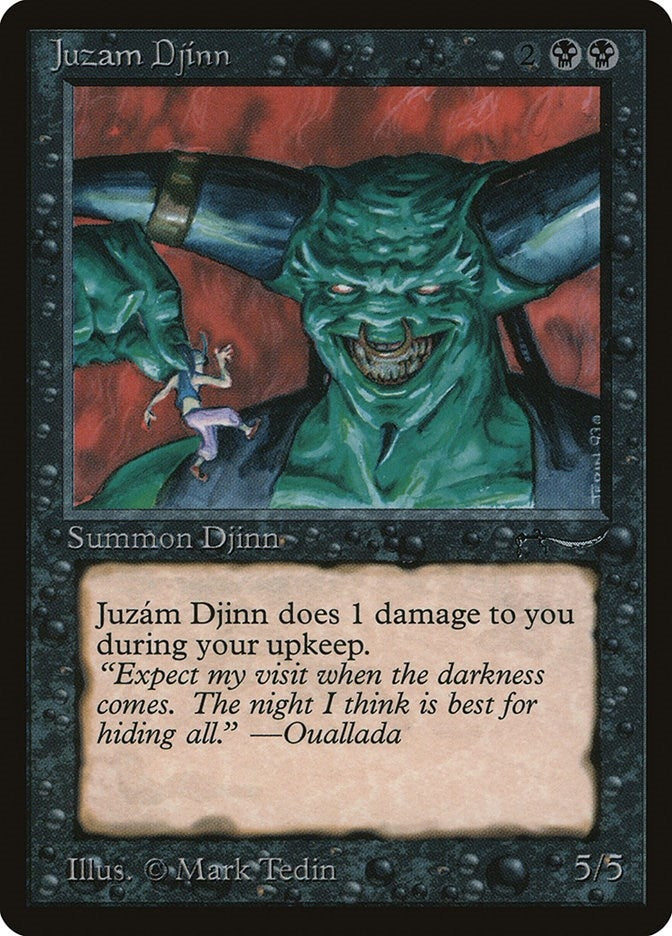 Image for Juzam Djinn [Arabian Nights] - Magic: The Gathering
