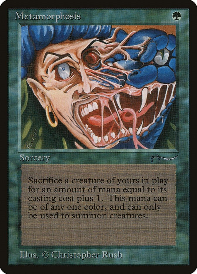 Image for Metamorphosis [Arabian Nights] - Magic: The Gathering