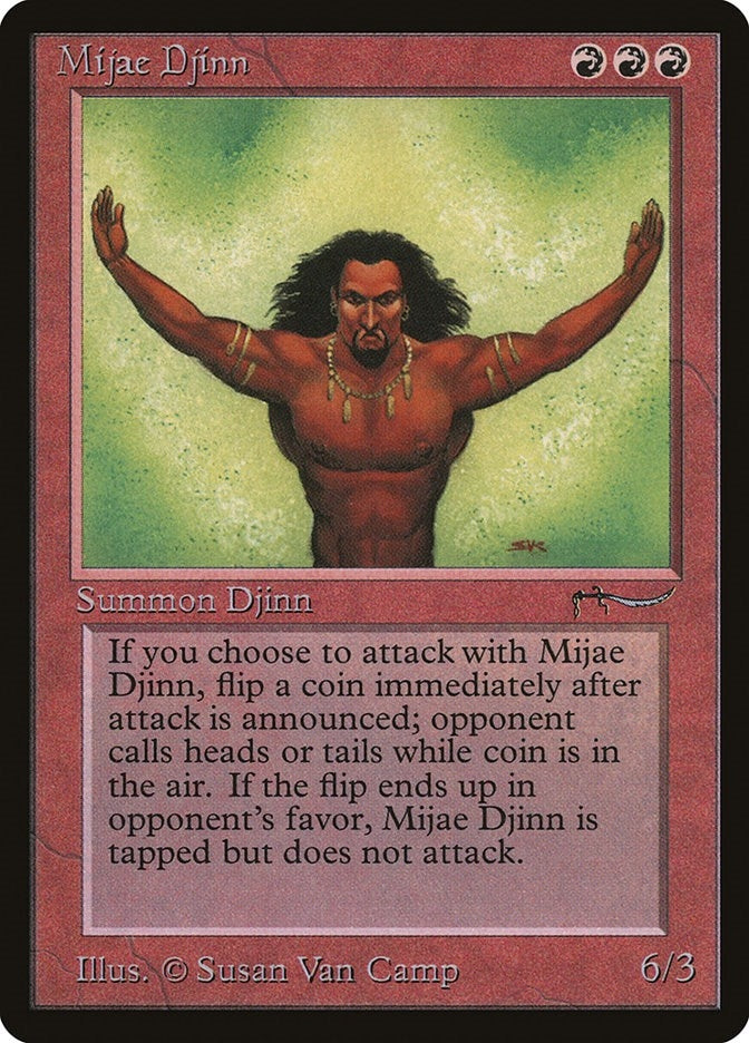 Image for Mijae Djinn [Arabian Nights] - Magic: The Gathering