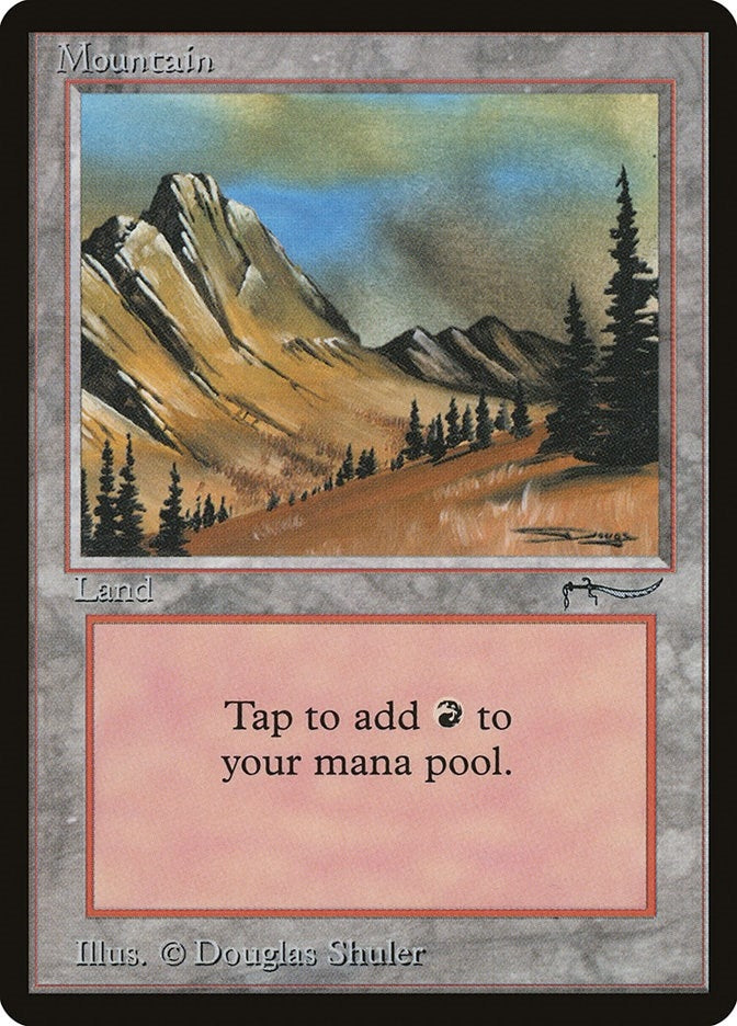 Image for Mountain (Arabian Nights) [Arabian Nights] - Magic: The Gathering