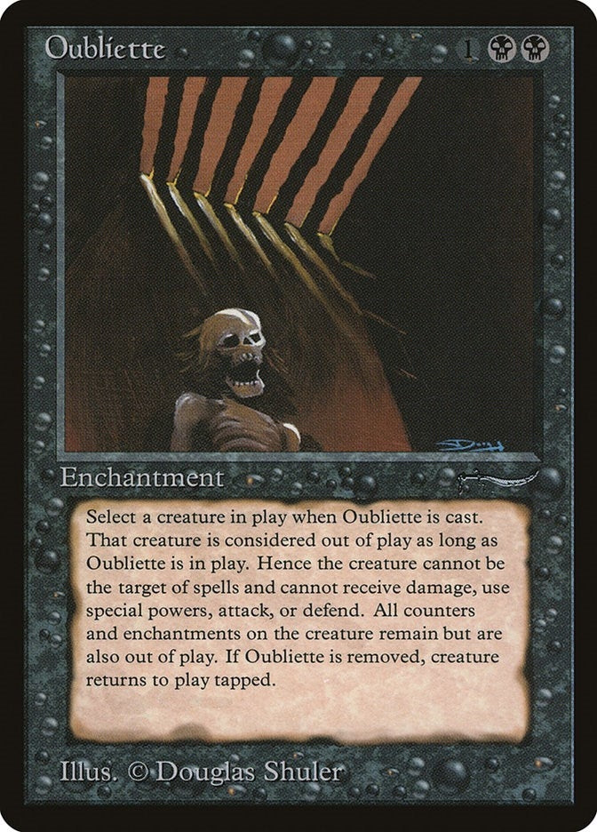 Image for Oubliette [Arabian Nights] - Magic: The Gathering