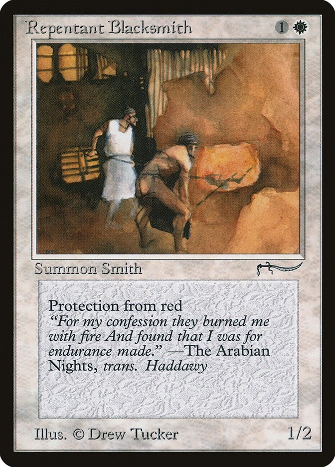 Image for Repentant Blacksmith [Arabian Nights] - Magic: The Gathering