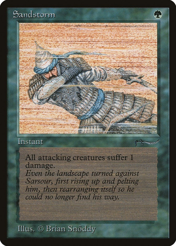 Image for Sandstorm [Arabian Nights] - Magic: The Gathering