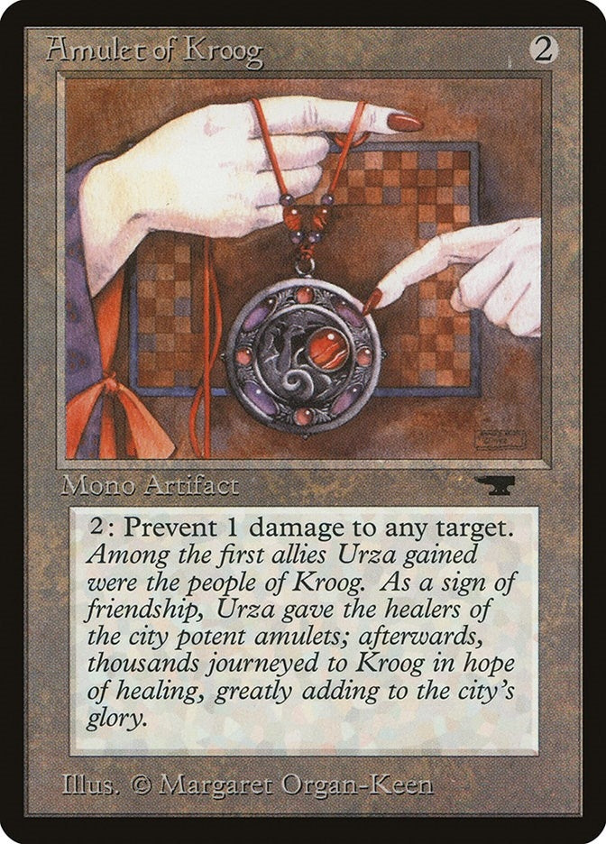 Image for Amulet of Kroog [Antiquities] - Magic: The Gathering