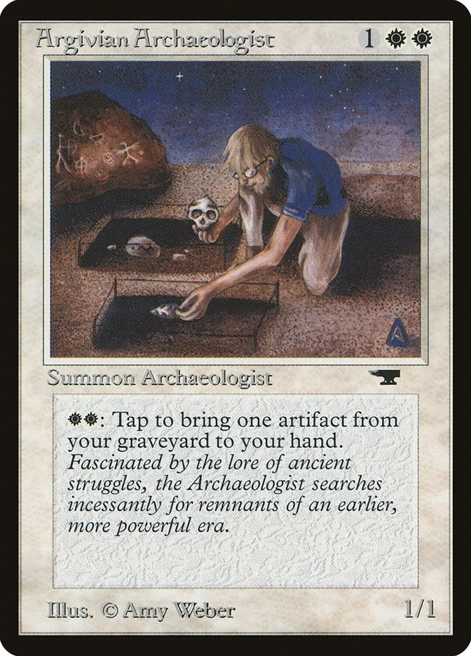 Image for Argivian Archaeologist [Antiquities] - Magic: The Gathering