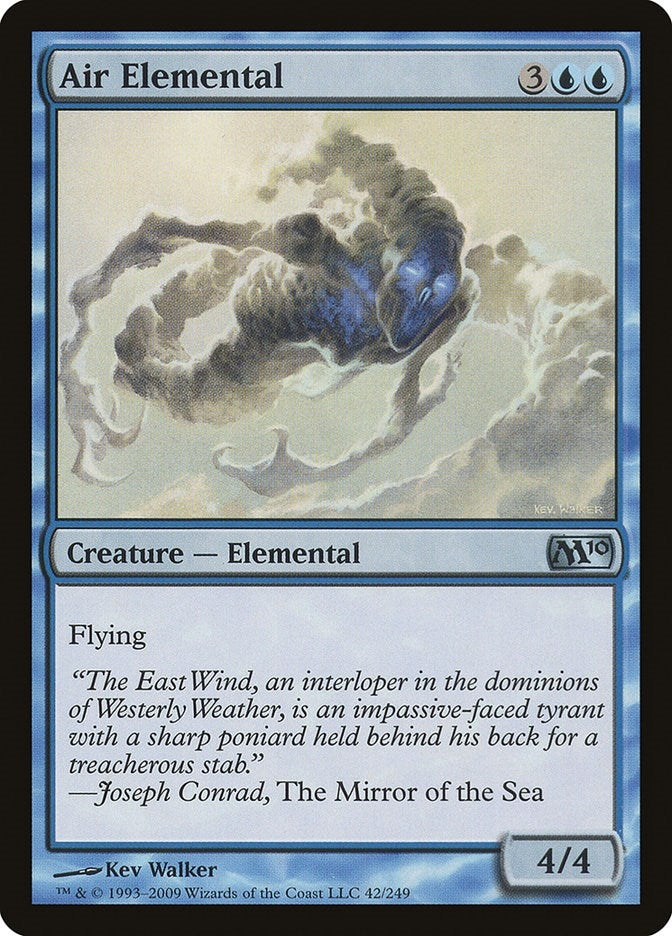 Image for Air Elemental (42) [Magic 2010 (M10)] - Magic: The Gathering