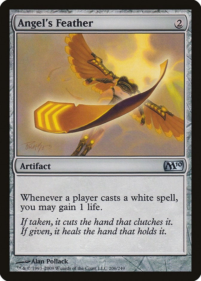 Image for Angel's Feather (206) [Magic 2010 (M10)] - Magic: The Gathering
