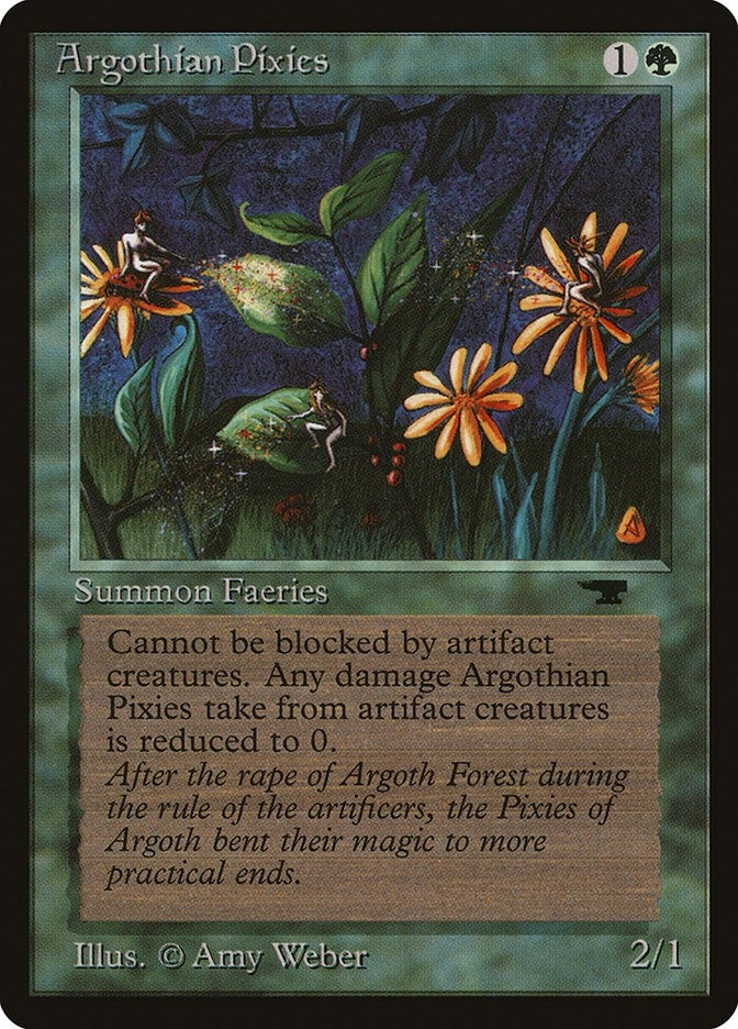 Image for Argothian Pixies [Antiquities] - Magic: The Gathering
