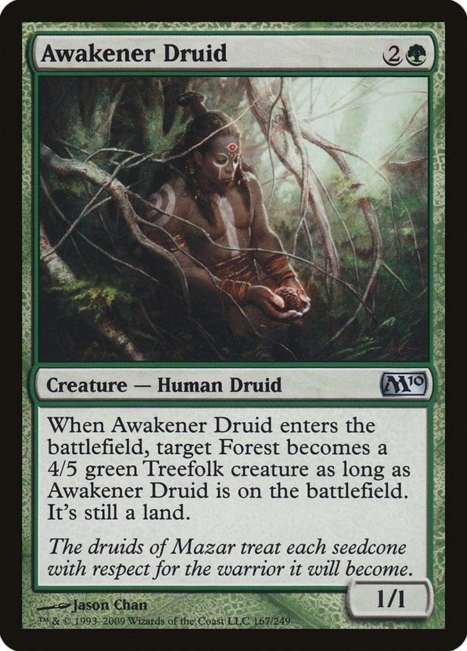 Image for Awakener Druid (167) [Magic 2010 (M10)] - Magic: The Gathering