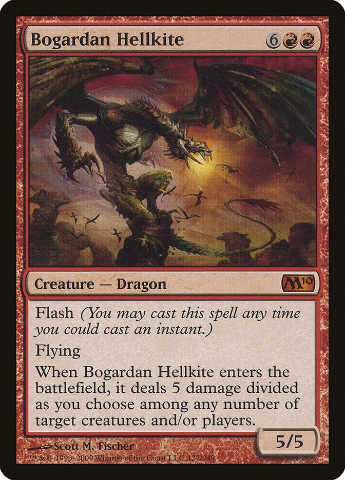 Image for Bogardan Hellkite (127) [Magic 2010 (M10)] - Magic: The Gathering